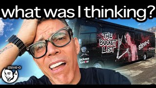 It Was A Mistake To Plaster My Name All Over My Tour Bus | Steve-O