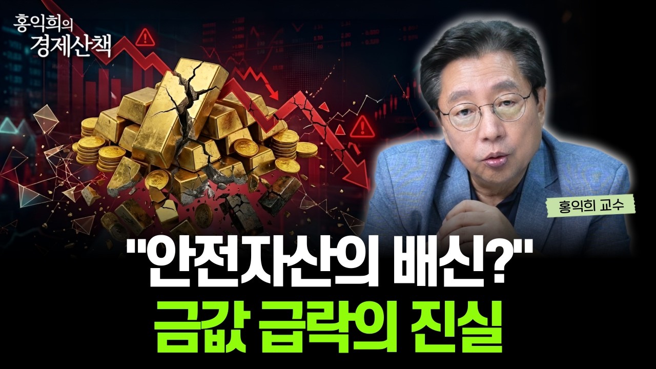 "금 여전히 안전자산일까?" 흔들리는 금 가격 대응법 | 홍익희 교수