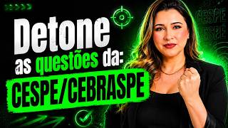 Resolvendo questões da CESPE/CEBRASPE