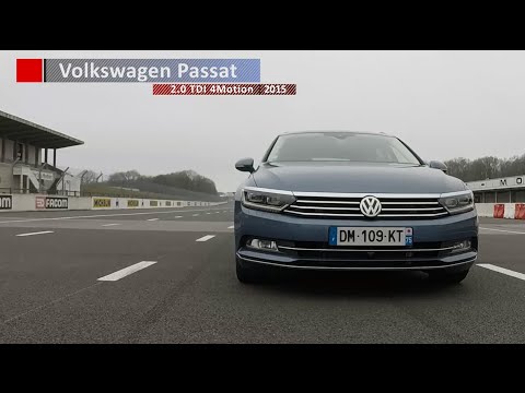Volkswagen Passat 2.0 TDI 4Motion 240 ch : 0 à 100 km/h sur le circuit de Montlhéry