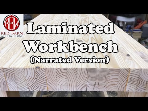 (Narrated Version) Heavy, Huge, $100 Laminated Workbench (Amazon links in description)