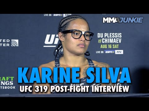 Karine Silva stunned by Joe Rogan, Daniel Cormier's backlash to decision win | UFC 319
