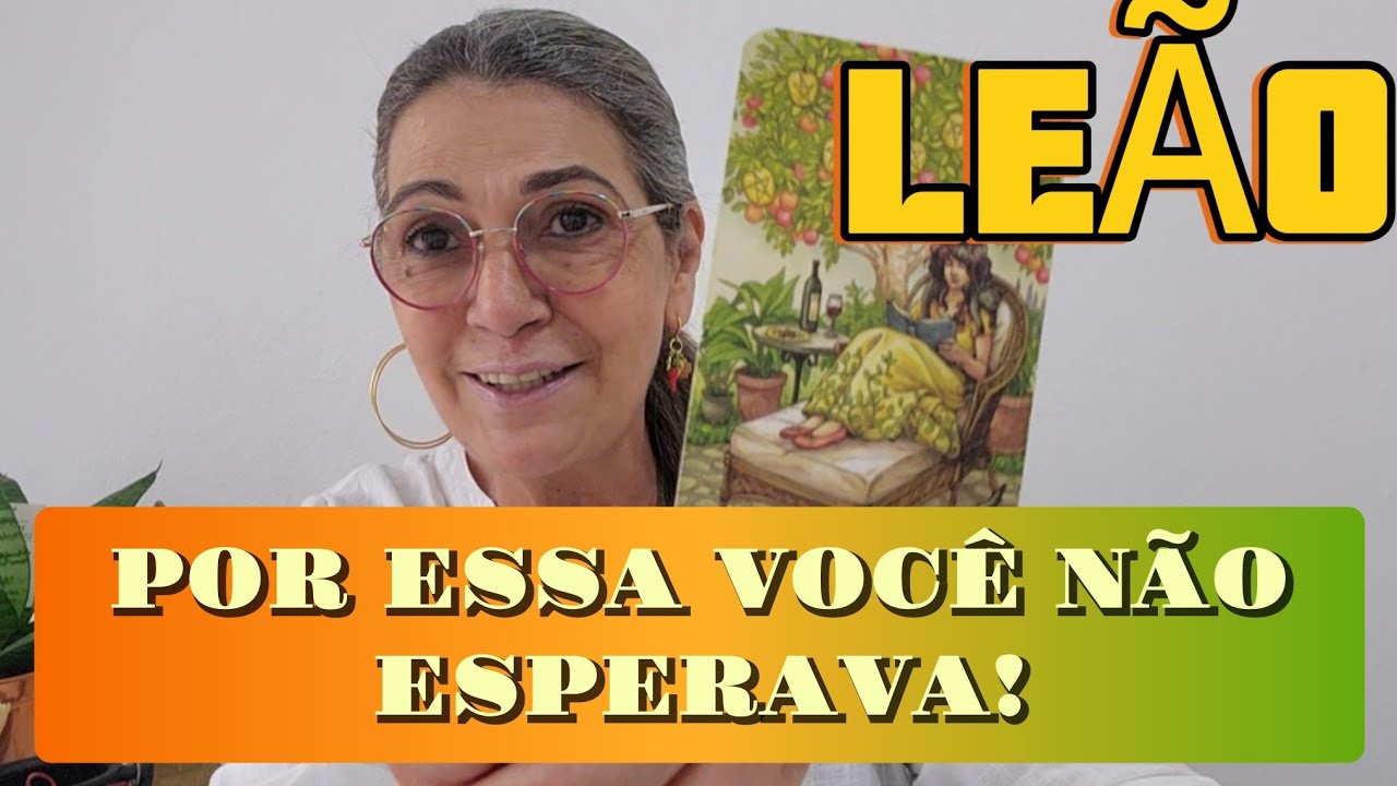 ♌️LEÃO, RECADO URGENTE  VAI ACONTECER 🔮RESPIRA, ACALMA A MENTE! TEM SURPRESA LINDA CHEGANDO!😉