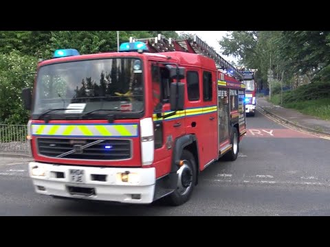 Gorton Double Turnout - Greater Manchester Fire & Rescue Service