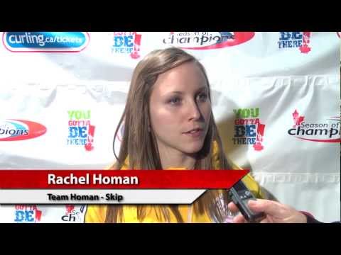 2011 Capital One Canada Cup of Curling - Draw 3 Media Scrum