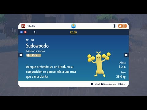 Golden Sudowoodo the  Anime in Pokémon Scarlet 🍊 and Violet 🍇 (MOD)