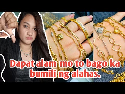 DAPAT ALAM MO TO BAGO KA BUMILI NG GINTONG ALAHAS|Mahal na alahas pero mababa ang sangla.INFORMATIVE