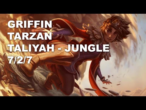 Griffin Tarzan Jungle Taliyah vs Rek'Sai - KR Challenger Rank Game 10.7