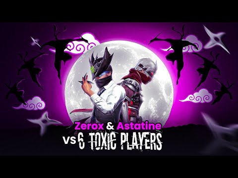 ZEROX🇳🇵& ASTATINE🇧🇩 Vs 6 TOXIC EMOTE PLAYERS😈☠️