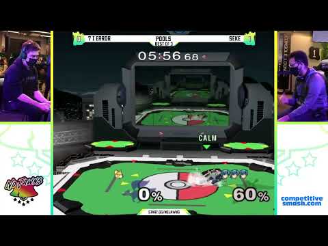 No Jawns 2: Pools - 7 | Error (Marth) Vs. Seke (Fox) - SSBM Tournament