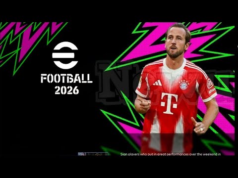 eFootball PES 2026 PPSSPP Android Offline Full Update UCL & Leagues Kits 25/26 Season 4K Graphics
