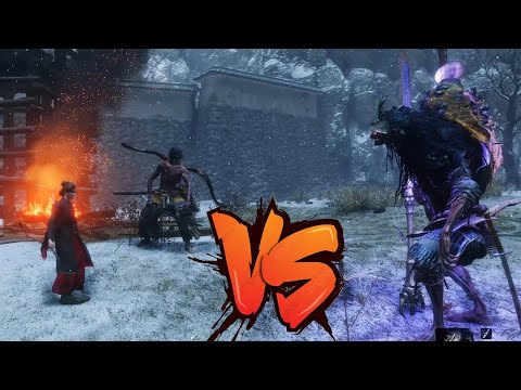 sekiro genichiro emma vs schimen warrior | inner isshin