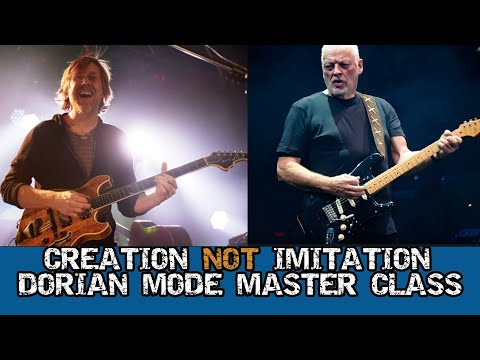 The DORIAN MODE MASTERCLASS Guitar Lesson.  It's Easier Thank You Think. Easy Guitar Modes Lesson.