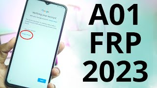 Without PC 2023 New Method : Samsung A01 FRP Bypass Android 12 | Clear Data Not Supported Fix