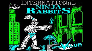 [Amstrad CPC] International Ninja Rabbits - Longplay