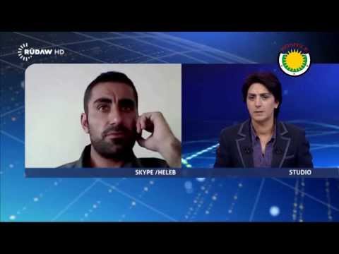 بيوار مصطفى قائد قوات الكوملة الميدانية في حديث مدبلج إلى اللغة العربية مع قناة تلفزيونية