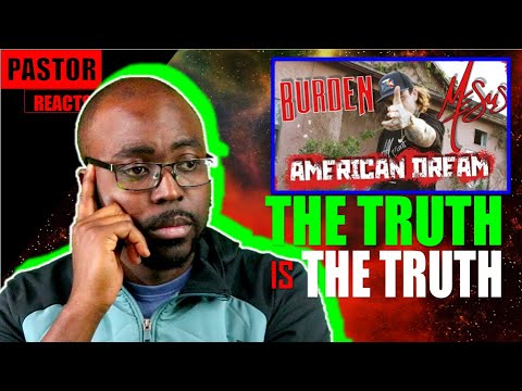 Pastor reaction to Burden X Mesus - American Dream. This a wakeup call.