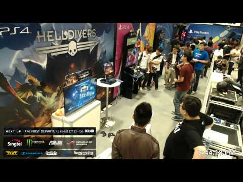 ALPHACUP -  Dota 2 LAN Finals LIVE at ITSHOW 2015 - 5EVA vs FIRST DEPARTURE (BO3)