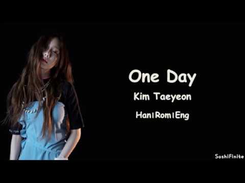 Taeyeon – One Day (너의 생일) Lyrics Han|Rom|Eng