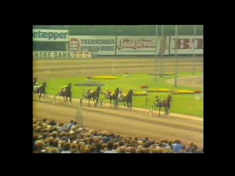 Lutin d'Isigny & Jean Paul Andree vinner Copenhagen Cup 1984 före Armbro Agile och Evita Broline.