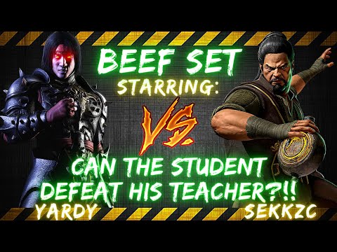 BEEF SET ft. Yardy vs Sekkzc! | CAN THE STUDENT DEFEAT HIS TEACHER?!!