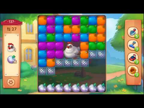 Farmscapes Level 137 - NO BOOSTERS 🌻🚜🐔 | SKILLGAMING ✔️