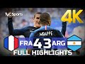 Francia - Argentina (4-3) 4K (Relato Argentino) Resumen & Goles Tyc Sports