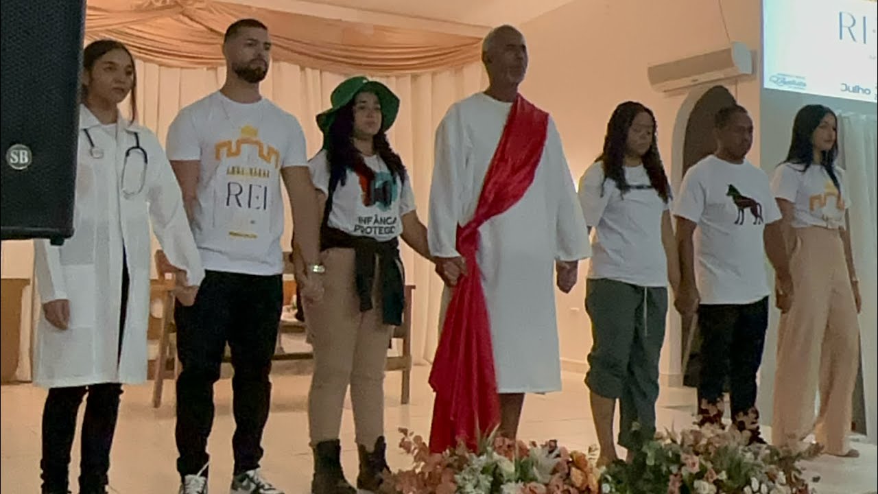 Grupo de Teatro Ágape. Peça: O reino de Deus Está Dentro de Nós