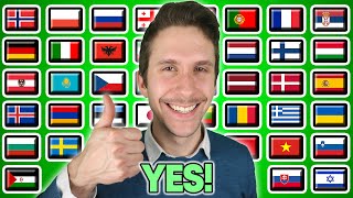 How To Say "YES!" in 40 Different Languages