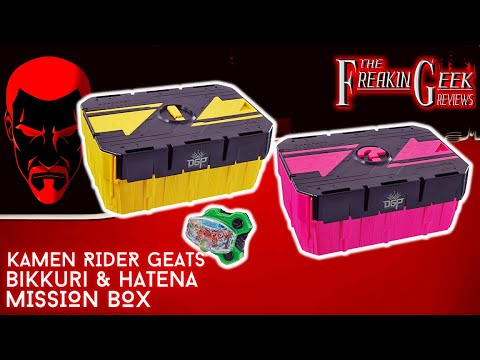 Kamen Rider Geats BIKKURI & HATENA MISSION BOX: EmGo's Reviews N' Stuff