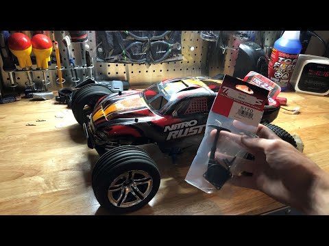 Traxxas Nitro Rustler gets a Pull Start