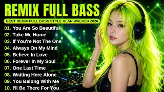 Download lagu DJ Remix Full Bass Style Alan Walker 🎧 New Playlist 2026 #EDM #Chill #Remix  mp3