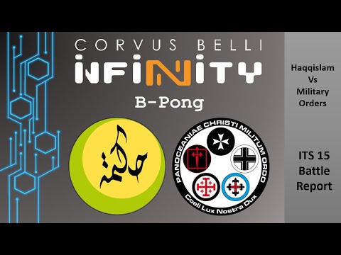 Fast Panda Gaming: Infinity N4 ITS15 Battle Report – B-Pong (Haqqislam vs Military Orders)