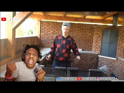 Ishowspeed reacts to Haland's rap song😭🤣