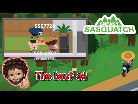Sneaky Sasquatch - The Perfect Billboard Ad