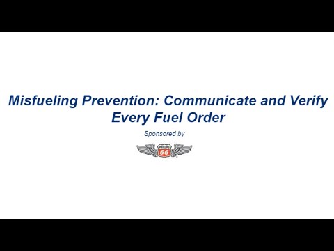 Misfueling Prevention: Communicate and Verify Every Fuel Order