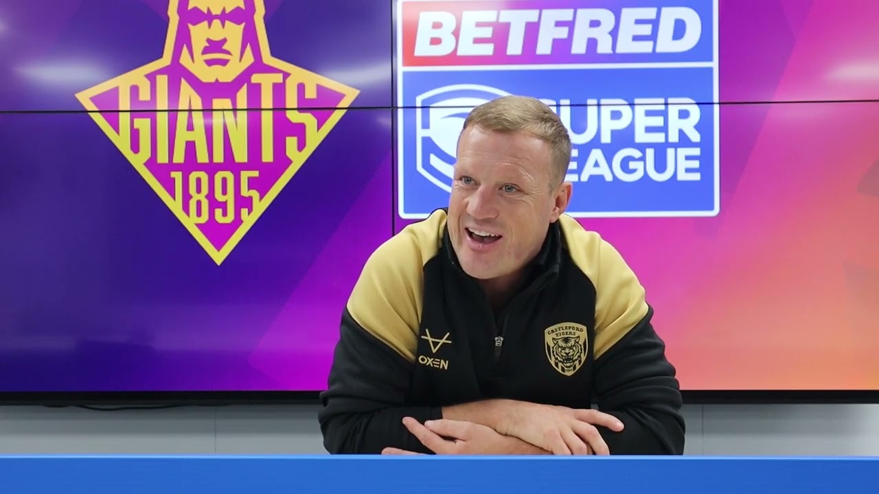 Luke Robinson | Post Match Press Conference | Rd27 Huddersfield Giants vs Castleford Tigers