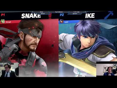 AOTM4 Winners Semis - Kinaji(Snake) vs Zaki(Ike)