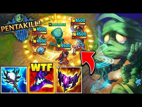 The most EXPLOSIVE Amumu game I've ever played... (PENTAKILL WITH ULT)