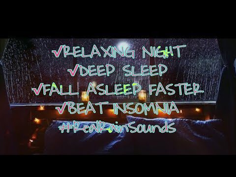 Rain Sound for Relaxing Sleep || Patak ng Ulan Para Sa Mahimbing Na Tulog || Tunog at Patak ng Ulan