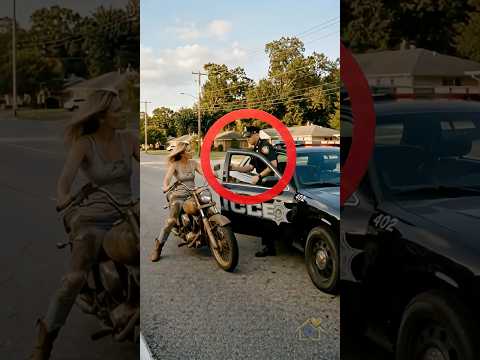 The Officer Who Replaced Her Motorcycle #shorts #respect