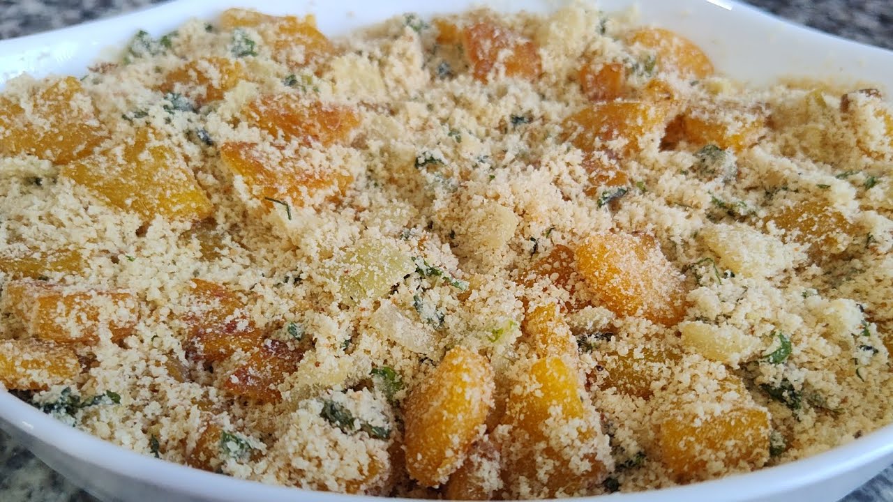 FAROFA BANANA DA TERRA COM FARINHA DE MANDIOCA