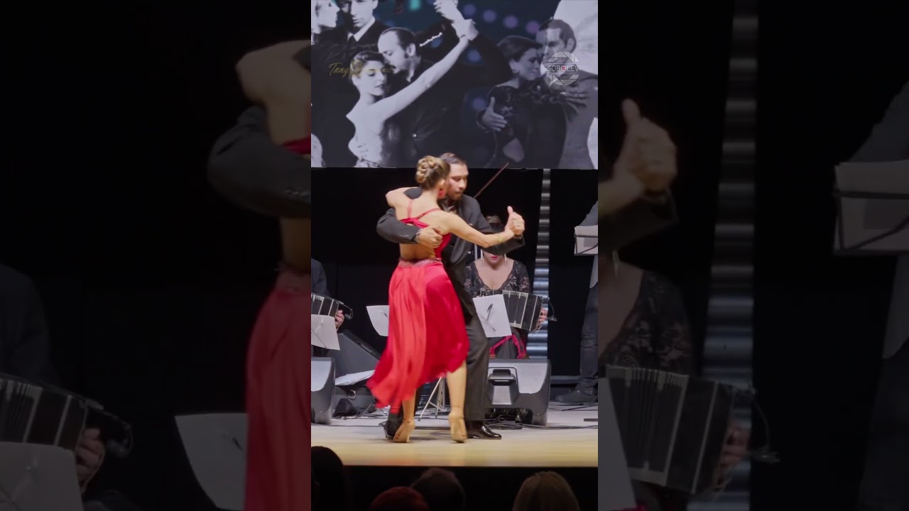 Video thumbnail for Carolina Giannini & Octavio Fernandez – Dancing Tango to the Sound of the Di̇sarliana Orchestra