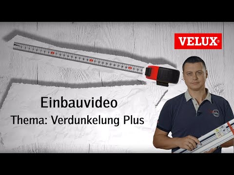 Einbau DFD Verdunkelung Plus | VELUX Sonnenschutz