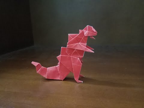How To Make An Origami Godzilla