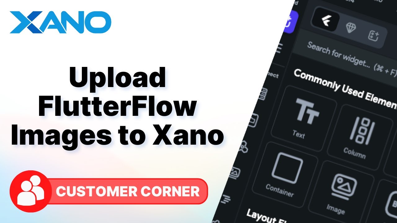 Upload your FlutterFlow Images to Xano!