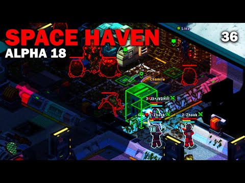 Roam-E-O: Space Haven Alpha 18 First Look (Brutal Difficulty No Research) [S1 EP36]