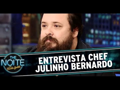 The Noite (25/07/14) - Entrevista com o chef Julinho Bernardo