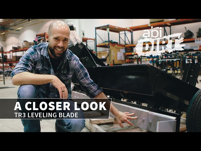 TR3 Leveling Blade – A CLOSER LOOK (ABI DIRT)