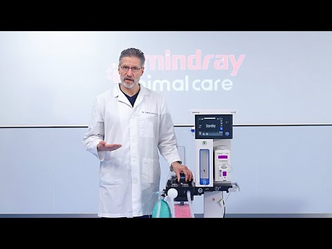 Veta5 training for vet|Anesthesia machine |Part1 Explaining the ACGO with Non rebreathing sys